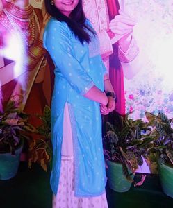 Elegant Blue Kurta
