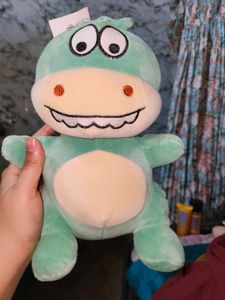 Cute Green Monster Soft Toy