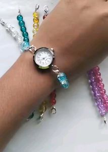 Colorful Beaded Watch Bands