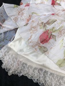 Floral Print Skirt