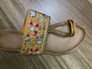 Embroidered Ethnic Sandals