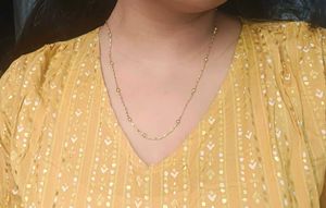 Elegant Gold Plated Neckchain
