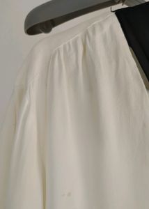 Zara White Button Up Blouse