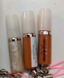 Avon 3 Pieces Lipgloss With Keychain