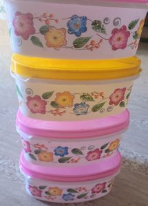 4 PC Set Of Storage Boxes