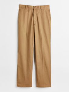 H&amp;M Khaki Straight Leg Trousers