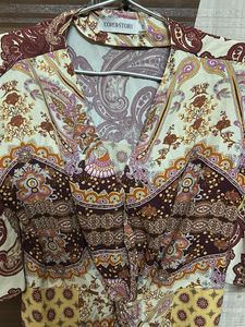Cover Story Patterned Top