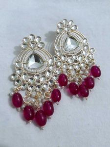 Elegant Kundan Earrings- BRAND NEW 🌟