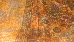 Printed Tusser Silk Saree