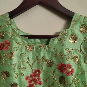 Elegant Complete Kurta  Plazo Set