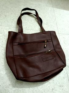 Brown Tote Bag
