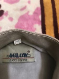 Men&#39;s Grey Casual Shirt in 40-42 size