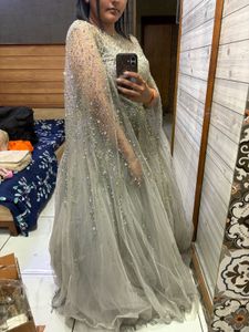 Sparkling Sheer Gown