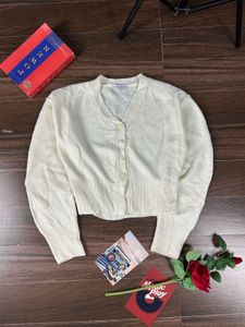 Korean Button-Up Cardigan