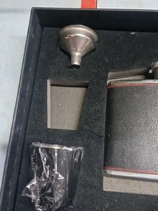 Flask Gift Set One Glass Missing
