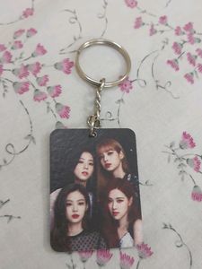 Blackpink Jennie Lisa Jisoo Rose Keychain