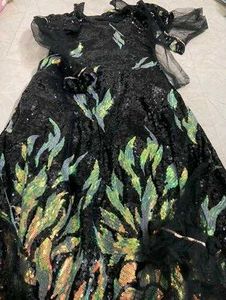 Never Used Gown With Full Work