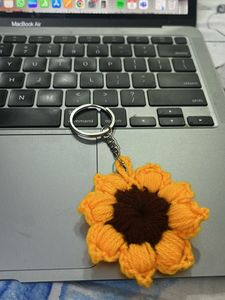 Sunflower Keychain (set Of 2)