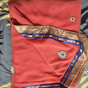 Self Designed Part Wear Saree