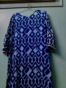 Embroidered Navy Blue Kurta 💙