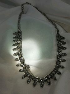Silver Choker Necklace