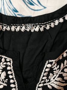 Chikankari Kurti And Palazzo