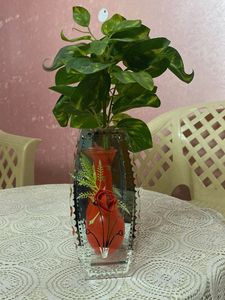 Aesthetic Glass Flower Vase