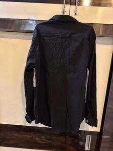 men Unique Black Casual Shirt