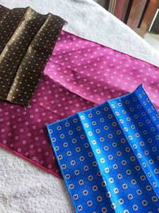 Satin Pocket Squares - Set of 3