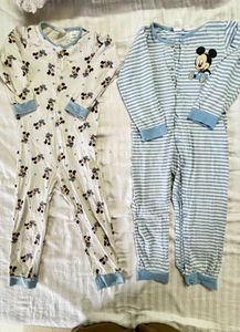 Mickey Mouse Pajama Set Twin Combo