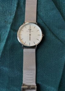 Unisex Dw Silver Belt Watch