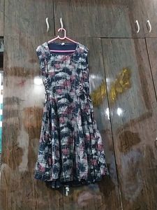 Girls One Piece Cum Long Skirt (Heavy Quality)