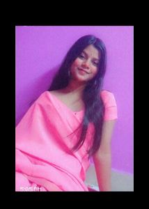 Elegant Pink Georgette Saree