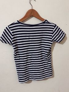 S Striped Tee