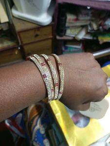 Stone Work Bangles