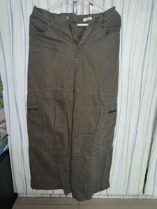 Olive Green Cargo Pants