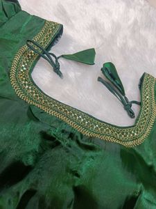 Green Elegant Blouse