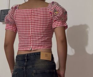 Cherry Crop Top