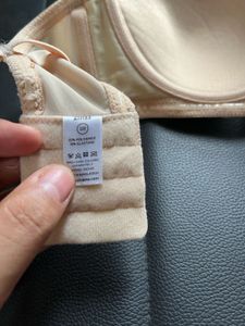 Strapless Padded Nude Bra