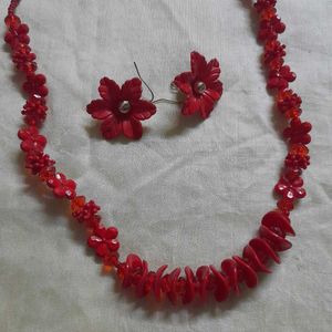New Floral Necklace Set