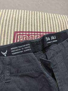 Grey Cargo Pants