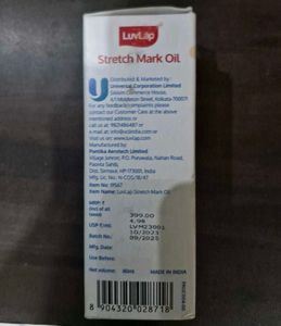 Luvlap Stretch Mark Oil