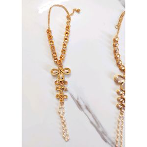 Unique Kundan &amp; Diamond Hand Bracelet 🌸✨
