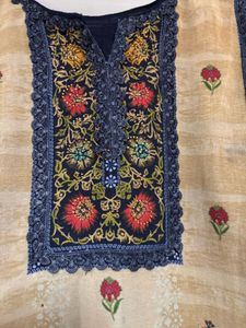 Elegant Floral Print Kurti
