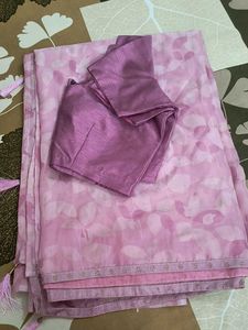 Pink Saree Blouse