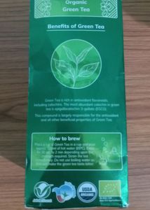 brand: 24 Mantra Organic green tea🍵