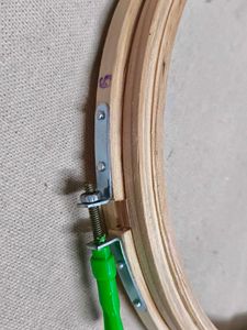 Embroidery Wooden Rings