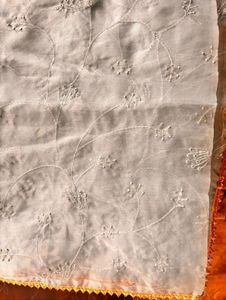 Elegant sky blue Dupatta