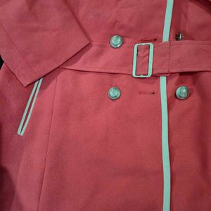 Stylish Red Trench Coat| korean