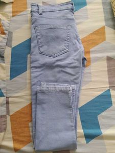Straight Fit Blue Jeans Heavy Quality Tendy Colour